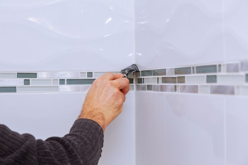 Bathroom Tile Wall Installation